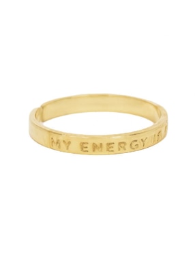 Anillo Teresa Díaz Joyería Mexicana Empowerment & Self-Love P 925 de plata brillante