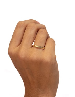 Anillo Teresa Díaz Joyería Mexicana Empowerment & Self-Love P 925 de plata brillante