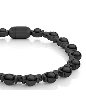 Pulsera Joyerías Bizzarro de acero con acabado brillante