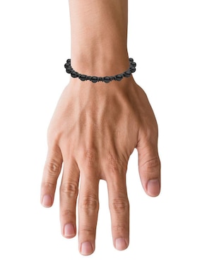 Pulsera Joyerías Bizzarro de acero con acabado brillante