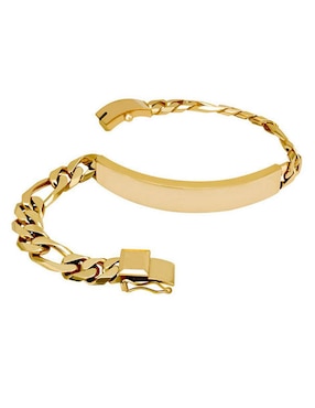 Pulsera Joyerías Bizzarro de oro 14 k con acabado brillante