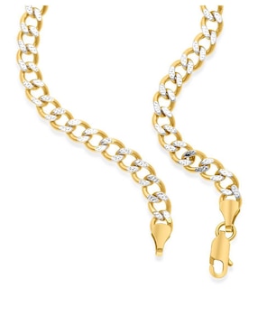 Pulsera Joyerías Bizzarro de oro 14 k con acabado brillante