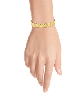 Pulsera Joyerías Bizzarro de oro 14 k con acabado brillante