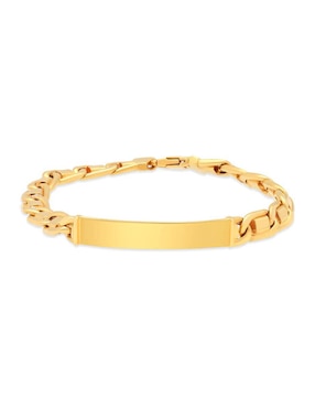 Pulsera Joyerías Bizzarro de oro 14 k con acabado brillante