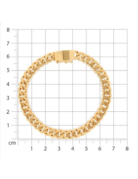 Pulsera Joyerías Bizzarro de oro amarillo 14 k con acabado brillante