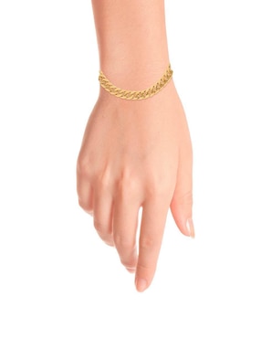 Pulsera Joyerías Bizzarro de oro amarillo 14 k con acabado brillante
