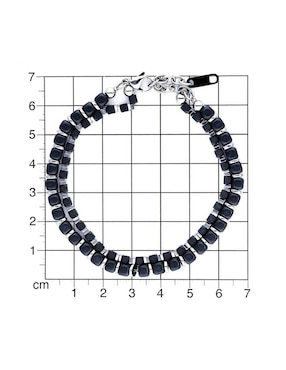 Pulsera Joyerías Bizzarro con acabado mate