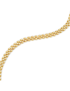Pulsera Joyerías Bizzarro de oro amarillo 14 K con acabado