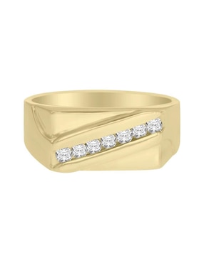 Anillo Fianelli Celso 14 k de oro diamante brillante