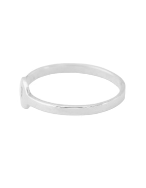 Anillo Teresa Díaz Joyería Mexicana P 925 de plata brillante