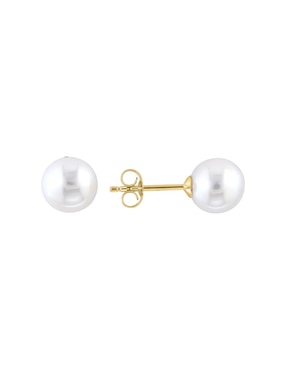 Aretes, collar y pulsera Effy 14 K perla