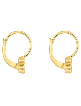 Aretes cortos de oso Tous Sweet Dolls de oro 18 k con acabado brillante
