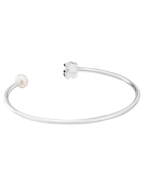 Pulsera Tous de plata con perla p 925 Sweet Dolls con acabado brillante