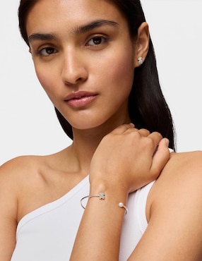 Pulsera Tous de plata con perla p 925 Sweet Dolls con acabado brillante