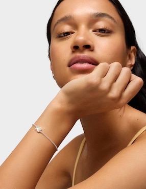 Pulsera Tous de plata con nácar p 925 Icon Color con acabado brillante