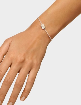 Pulsera Tous de plata con nácar p 925 Icon Color con acabado brillante