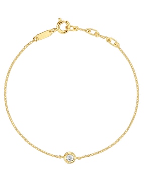 Pulsera Tous de plata P 925 Line LGD con acabado baño de oro