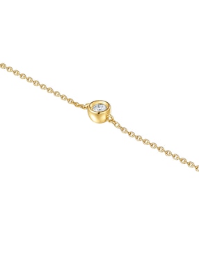 Pulsera Tous de plata P 925 Line LGD con acabado baño de oro