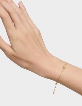 Pulsera Tous de plata P 925 Line LGD con acabado baño de oro