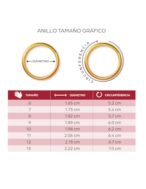 Anillo de corazón Cristal Joyas 14 k de oro amarillo brillante