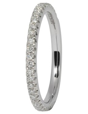 Churumbela de oro blanco 14 k Smiling Rocks