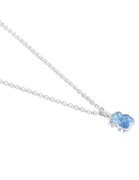 Collar con dije de oso Tous Icon Color Lgg de plata P925