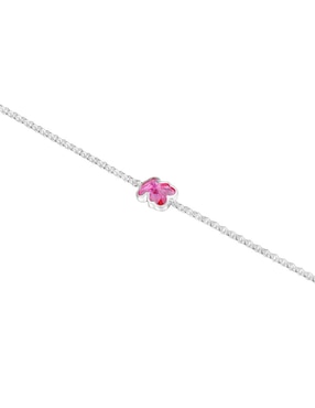 Pulsera Tous de plata con espinela p 925 Icon Color Lgg con acabado brillante