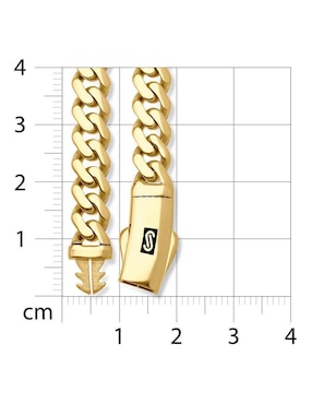 Cadena Joyerías Bizzarro de oro amarillo 14 K