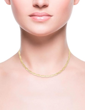 Cadena Joyerías Bizzarro de oro amarillo 14 K