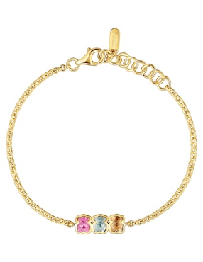 Pulsera Tous de plata P 925 Icon Color LGG con acabado brillante