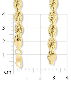 Cadena Joyerías Bizzarro de oro amarillo 14 K