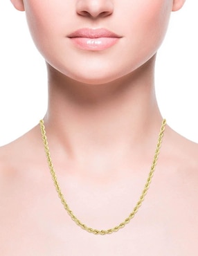 Cadena Joyerías Bizzarro de oro amarillo 14 K