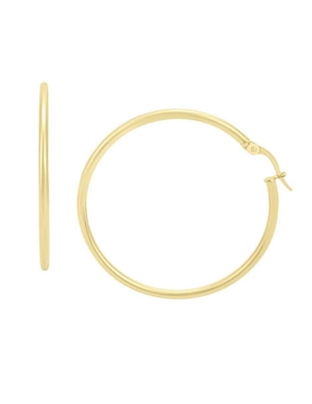 Arracadas Cristal Joyas de oro amarillo 14 k