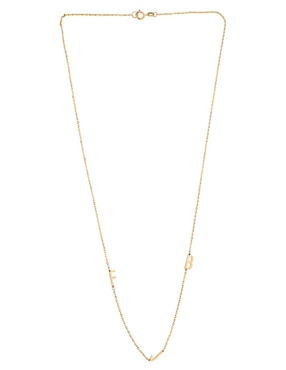Collar Fonelli de oro amarillo 14 k