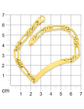 Esclava Joyerías Bizzarro de oro 14 k