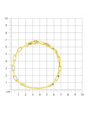 Esclava Joyerías Bizzarro de oro 14 k