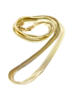 Cadena de serpiente Moon de oro laminado 10 K
