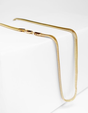 Cadena de serpiente Moon de oro laminado 10 K