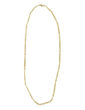 Cadena Moon de oro laminado 10 K