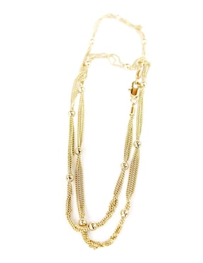 Cadena Moon de oro laminado 10 K