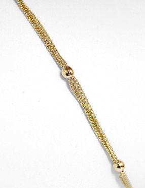 Cadena Moon de oro laminado 10 K