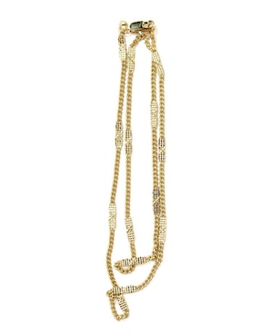 Cadena Moon de oro laminado 10 K