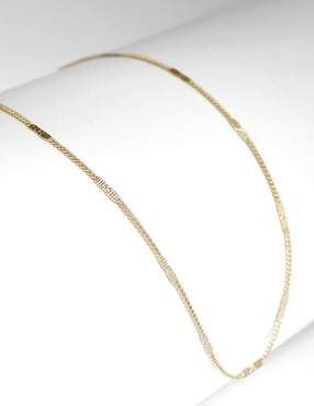 Cadena Moon de oro laminado 10 K