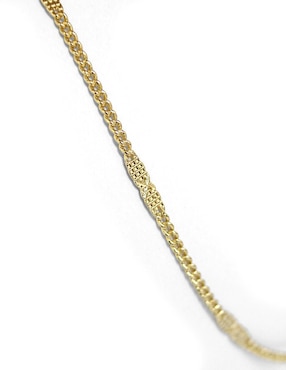 Cadena Moon de oro laminado 10 K