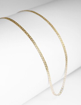 Cadena Moon de oro laminado 10 K
