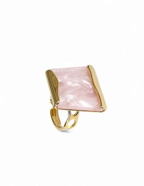 Collar, pulsera y anillo Og perla de cristal