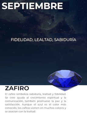 Broqueles redondos Cristal Joyas de oro blanco 14 K zafiro y diamante