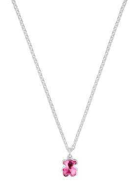 Collar con dije de oso Tous Icon Color LGG de plata P 925