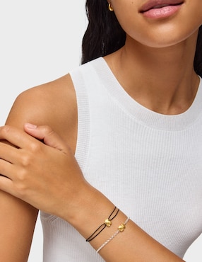 Pulsera Tous de plata p 925 Icon Metal con acabado baño de oro
