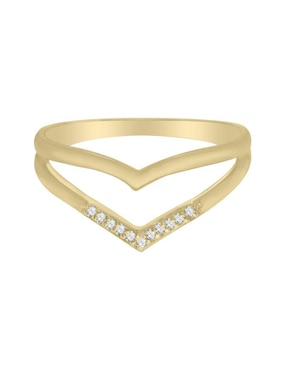 Anillo Fianelli Emma 14 k de oro diamante brillante